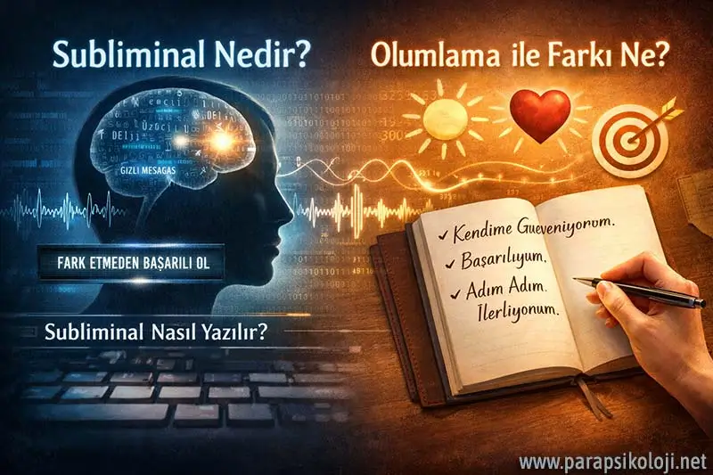 Subliminal Nasıl Yazılır? Olumlama ile Farkı Ne?
