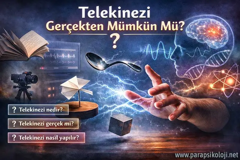 Telekinezi Gerçekten Mümkün Mü?