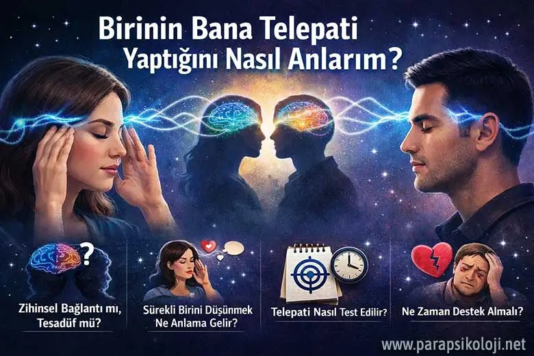 Birinin Bana Telepati Yaptığını Nasıl Anlarım?