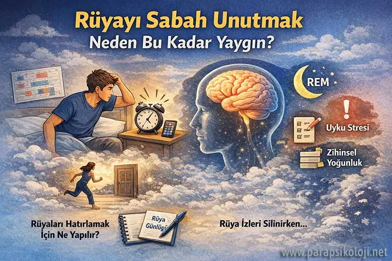 Rüyayı Sabah Unutmak Neden Bu Kadar Yaygın?