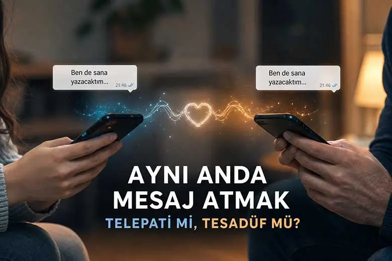 Aynı Anda Mesaj Atmak Telepati mi, Tesadüf mü?